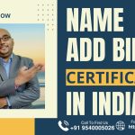 Name Add in Birth Certificate in India